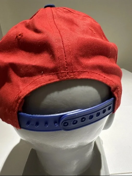 Budweiser Red & Blue Racing Patch Cap - Picture 3 of 7